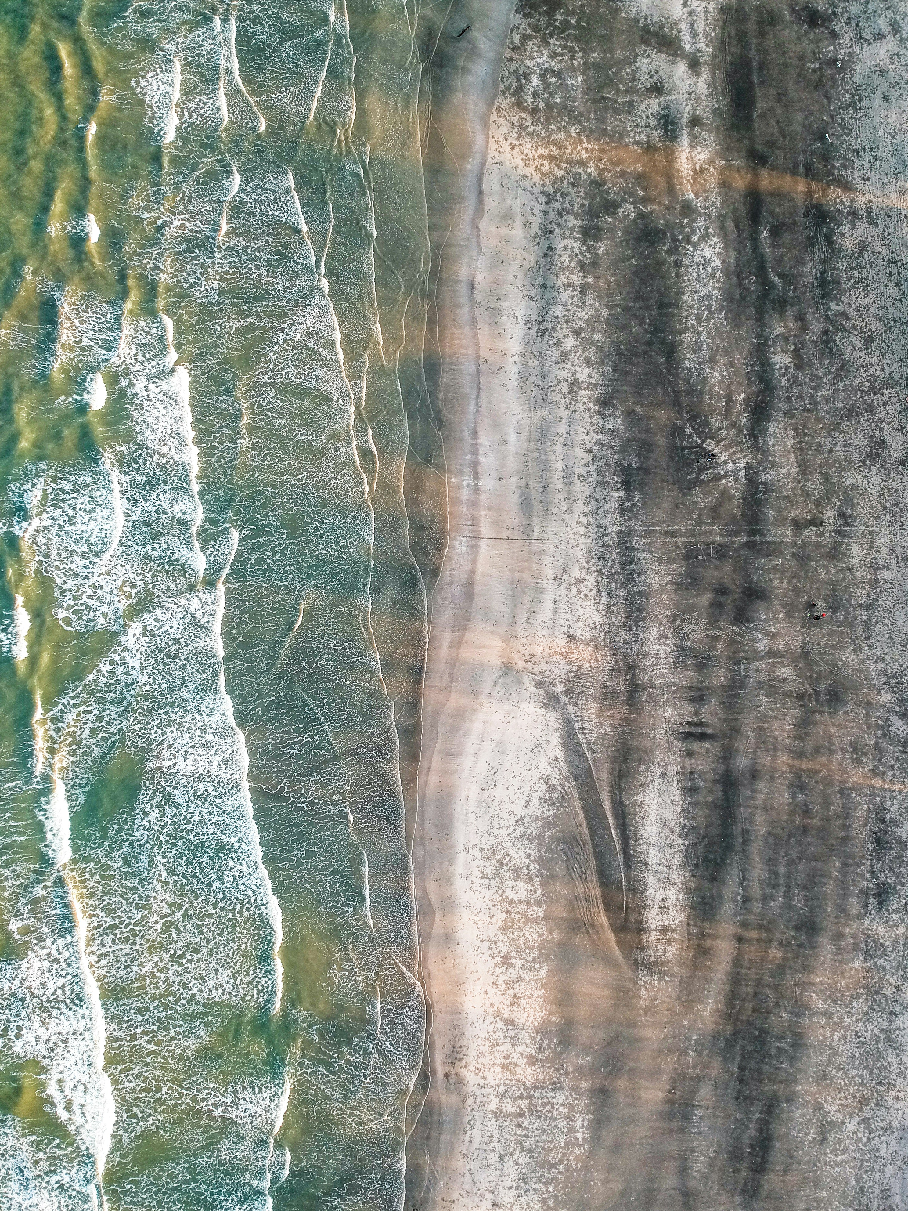 green grass and gray rock